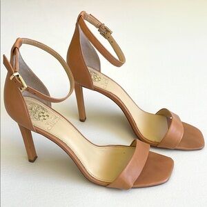 Vince Camuto Tan Stiletto Heels